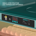 Miniatyrbild 5 av 5: Automatisk äggkläckningsmaskin med justerbar bricka, hushållsäggvridare, kläckning EU-kontakt 220V 12 ägg
