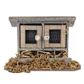 Miniatyrbillede 2 af 5: Havehave til miniaturehøns i haven til 1/12 dukkehustilbehør