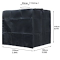 Pikkukuva 2 / 3: Aurinkosuoja Bche sadeveden varaukseen 1000l - Ibc musta - 120*100*116cm,