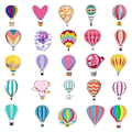 Miniatyrbillede 4 af 5: 50 stk. ballon klistermærker vandflasker bærbar computer bil telefon guitar skateboard computer kawaii varmluftballon vinyl klistermærke vandtæt sød æstetisk