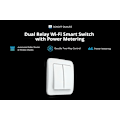 Miniatyrbilde 2 av 2: Ac 100v - 240vac S1-b Led Triac Rf Dimmer Bruk 2.4ghz Trådløs 200w-480w Trykk Dimmer Led Bryter