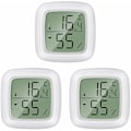 Miniatyrbild 1 av 5: 3-pack Mini LCD Digital Termometer Hygrometer för barnrum, seniorrum, studierum, vinkällare, etc.