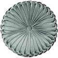 Pikkukuva 1 / 5: Sohvan heittotyynykoriste 3d kurpitsa pyöreä samet cushion sohvaan sänkyyn tuoliin lattiaan 15x15, vaaleanvihreä (15\"L*15\"W, vaaleanvihreä)