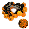 Pikkukuva 2 / 5: Halloween-kurpitsan muotoinen LED-valosarja - 3 m pitkä, 20 LED-valoa, lämmin väri