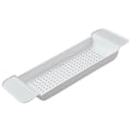 Miniatyrbild 5 av 5: Badkarshylla, stabil placering, expanderbart plastmaterial, dräneringsdesign, badkarshylla, badkarbord för badrum (vit??)