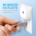 Miniatyrbild 3 av 4: Nattlampa med LED-sensor, 6-pack, super smart skymnings-till-gryningssensor, kallvitt