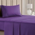 Pikkukuva 1 / 5: Twin Xl -lakanasetti - Hengittävä ja viilentävä - College-asuntolan vuodevaatteet - Hotellimaiset luksuslakanat - Erittäin pehmeät lakanat - Syvät taskut - Helppo istuvuus - 3 osaa