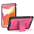 Miniatyrbillede 3 af 4: Shiny Surface Etui til iPad Mini 1/2/3 med justerbart stativ, bikagedesign til varmeafledning, fuld beskyttelse