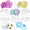 Miniatyrbillede 1 af 5: Silikoneboks Resinforme, Smykkeboksforme Opbevaringsboksformfremstilling Epoxy Resinforme K