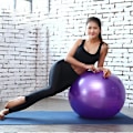 Miniatyrbild 3 av 5: Mjuk träningsboll, träning, fitness, balans, gym, fysio, magmuskler