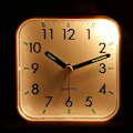 Miniatyrbild 4 av 5: Tyst analog alarm, inget tickande, skonsam väckning, pip
