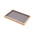 Miniatyrbillede 2 af 4: Smykke Display Case Skuffe Bakke Træ Showcase Smykkeholder Style A
