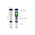 Miniatyrbild 5 av 5: PH-mätare 5 i 1 PH/TDS/EC/ORP/Temperatur Vattenkvalitetsmonitor Testare för simbassäng Hydroponics Dricksvatten Akvarier