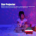 Miniatyrbild 5 av 5: Bluetooth-projektor RGB-stjärnprojektor USB-laddning nattljusprojektor för sovrumsdekoration