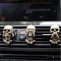 Pikkukuva 2 / 3: Mini luurankofiguurit Macabre Halloween-kodin sisustukseen ja toimiston pöytäkoristeisiin