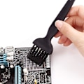 Miniatyrbild 4 av 5: 6 i 1 antistatisk borste, 5 x multistorlek antistatisk bärbar plastborste med 1x antistatisk plast