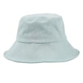 Miniatyrbillede 1 af 4: Solhat, Dame Bucket Solhat, Foldbar Udendørs Hurtigtørrende Hat, Vind- og Uv-resistent Hat (sort)（lyseblå）