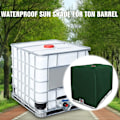 Pikkukuva 4 / 5: (Vihreä) IBC-säiliön peitepressu 1000 litran IBC-säiliöön, 116 x 100 x 120 cm, UV-suoja, vedenpitävä