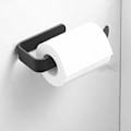 Miniatyrbild 2 av 5: WC Väggmonterad Toalettpappershållare Rostfritt Stål Badrum Kök Rulle Tillbehör Pappershanddukshållare Tillbehör 1 Styck Svart