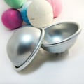 Pikkukuva 4 / 5: Erittäin suuri metallikylpypommin muotti - DIY alumiinikylpypommin muotit - 2 sarjaa 4 kappaletta - Tee