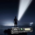 Miniatyrbild 4 av 5: LED-ficklampa med hög lumen, superljus långstrålande stråle, högpresterande ficklampa, zoombar för nödcamping, vandring（A）