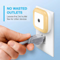 Miniatyrbilde 3 av 4: Nattlys Plug-in [6-pakning] Smart Dusk To Dawn Sensor, Automatiske nattlys, Varm hvit