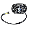 Pikkukuva 4 / 4: Led-takavalo moottoripyörään, Plug and Play -jarru, vilkku, takavalot Sportster Dyna Electra Glide Road Touring Softail -malleihin（WM-HT10-B）