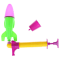 Miniatyrbild 3 av 5: Raketuppskjutare Utomhus Vattenkraft Raket Utveckla Intelligent Experiment Leksak（1set，Slumpmässig färg）