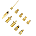 Miniatyrbillede 5 af 5: Dyseadapter til oppumpning af luftkompressor, pumpe, adapter, nåleventil, adapter til oppumpning (sæt med 10)