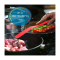 Miniatyrbild 2 av 5: 2 st Silikonspatel Omelettspatel Värmebeständig Pannkaksspatel Non-stick Spatel för Matlagning Äggburgare Pizza, Röd, Svart