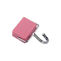 Miniatyrbild 2 av 3: 2 st Super Magic Iron Absorbing Magnetic Non-marking Hooks Strong Magnet Hooks för Kök Kylskåp, Gul och Rosa, 3.5*5.5*3cm