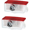 Pikkukuva 1 / 5: 2 kpl LED-auton projektorivaloa, auton oven valo, auton LED-tervetulologovalo yhteensopiva A B C E GL G GLC GLC GLS ML M -luokan kanssa W246 W176 W205 W2