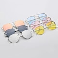 Pikkukuva 2 / 3: Värikkäät Ocean Glasses -linssit Aurinkolasit Seoskehys Vintage Uv400 Silmälasit