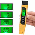 Miniatyrbild 1 av 5: Digital TDS-testare Penna Bärbar Vattenkvalitet TDS Ec Renhet Temperaturmätare Temp Ppm Testare Termometer för Vatten 4 Displaylägen