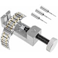 Miniatyrbild 2 av 4: longziming Klockarmband Anslutningsstift Remover Pin Remover Klockarmband Verktyg Reparationssats för Urmakare med 3 extra stift