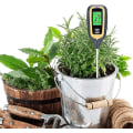 Miniatyrbilde 5 av 5: Morthan 4-i-1 jordtester, jordtester, fuktighet, lys, temperatursensor, Ph-syreindikator, for