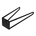 Pikkukuva 1 / 5: 40 cm metalliset pöydänjalat, jotka sopivat huonekaluihin, rautaiset ruokapöydän jalat, kahvipöydän jalat, pöydän jalat, skeittipöydän jalat, leveys
