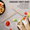 Miniatyrbillede 2 af 5: Crepe Maker Pandekagedej Træspreder Pind Hjem Køkken Kit DIY Værktøj（Som vist）