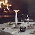 Miniatyrbillede 2 af 5: Bærbar trådløs restaurantbordslampe, genopladelig bordlampe med touch-kontrol 4000k LED-sengelampe