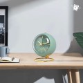 Miniatyrbild 2 av 5: Analog väckarklocka med lampor, liten tyst retro väckarklocka student sängbords väckarklocka lysande visare klocka, lämplig för tunga sovare, placerad