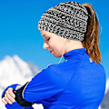 Miniatyrbillede 3 af 5: Ponytail Messy Bun Hale Kvinde Solid Ribbet Hat Cap, Kvinde Mode Hatte