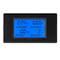Miniatyrbild 3 av 5: LCD-display digital multimeter, amperemätare, voltmeter, ström, spänning, effekt, energi