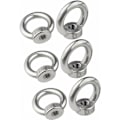 Miniatyrbild 3 av 5: M10 Ringmutter Packung mit 6 Stück 304 Edelstahl Gewinde Ringmutter Ringmuttern für Hebezubehör