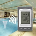 Miniatyrbild 4 av 5: Digital pooltermometer, trådlös digital flytande pooltermometer, spa-vattentermometer - 1 st