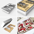 Miniatyrbillede 2 af 3: Aluminiumsbageforme, Nummerbageform, Justerbar Non-stick