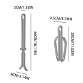 Miniatyrbilde 3 av 3: 3 stk Multipurpose Boot Stands Foldable Shoe Support Multicolor Foldable Shoe Clip