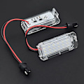 Miniatyrbild 5 av 5: Canbus LED-skyltbelysning för Ford Focus 5D Fiesta Mondeo MK4 C-Max MK2 S-Max Kuga Galaxy 6000K Vit?