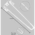 Miniatyrbild 5 av 5: Fällbara bordsben 4-pack Fällbara hårnålsbordsben 52 cm höjd Vit Högbelastning Lätt att installera Fällbart soffbord Ben