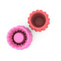 Pikkukuva 2 / 4: Silikoninen kukkaruukun muotti kynätelineen valmistukseen, käsintehty istutuskone DIY-käsitöille, betonille, savelle, valutyökaluille, säiliö