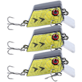 Miniatyrbild 4 av 5: 3 st Mini Cube Bete Artificial Fish Lure Fiske Tackle Verktyg med Vassa Krokar 3#